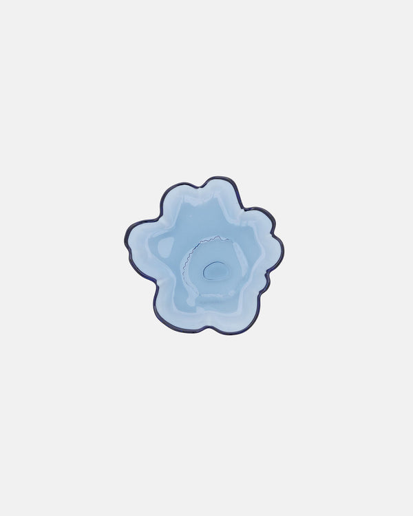Marimekko Unikko Glass Plate 13 cm – Cornflower