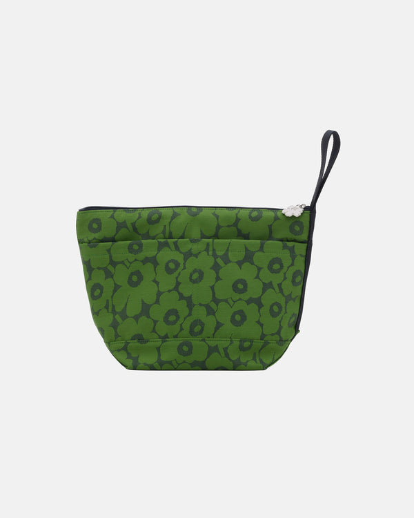 Marimekko Mini Unikko Taajuus Cosmetic Bag – Dark Blue / Warm Green