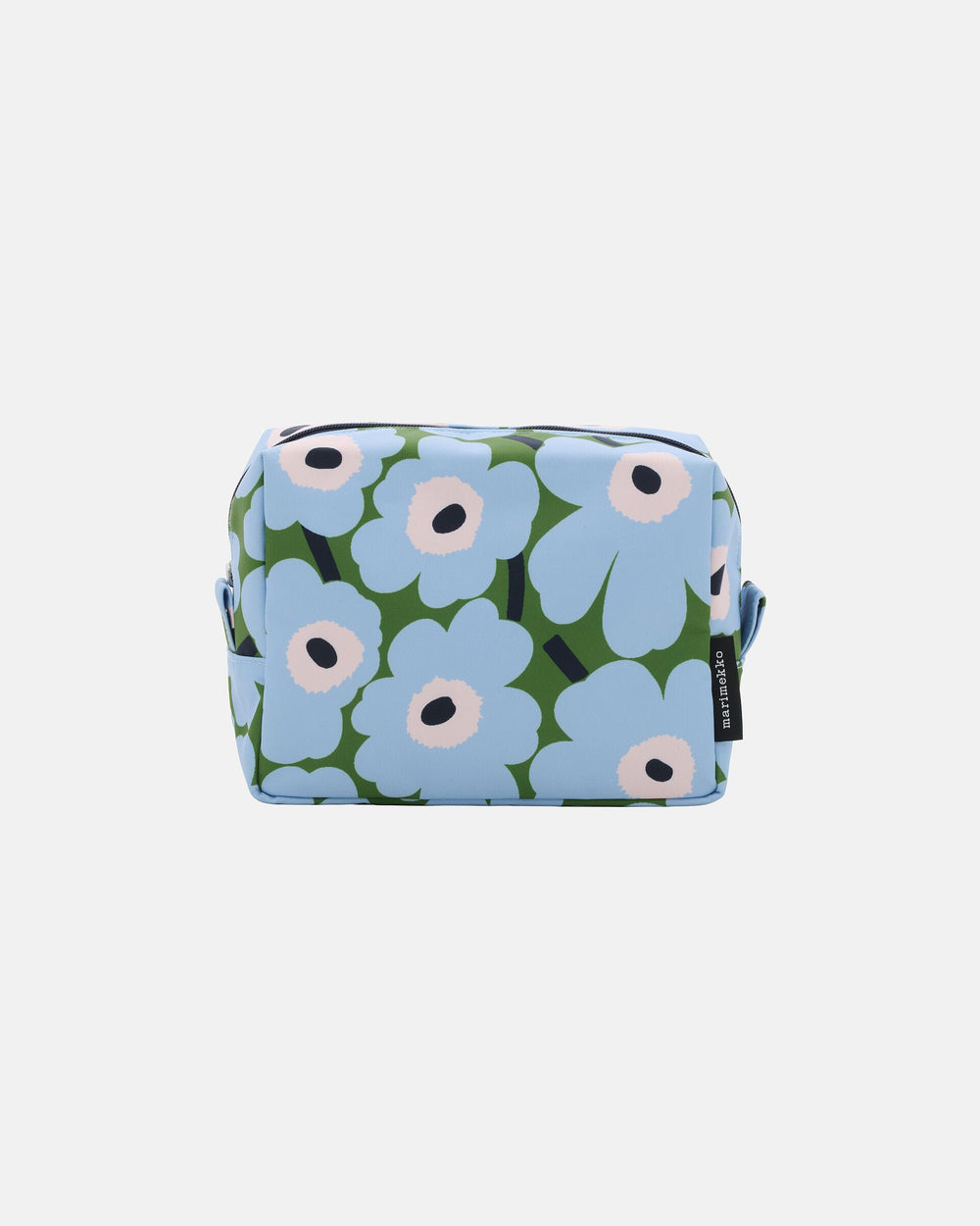 Marimekko Mini Unikko Vilja Cosmetic Bag – Warm Green / Light Blue / Pale Rose