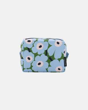 Marimekko Mini Unikko Vilja Cosmetic Bag – Warm Green / Light Blue / Pale Rose