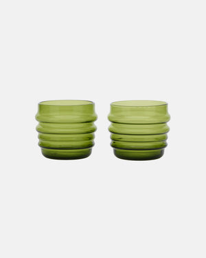 Marimekko Sukat Makkaralla Tumbler 2 dl Set of 2 – Warm Green