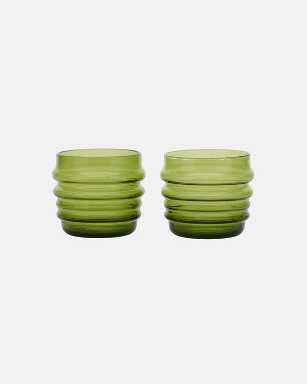 Marimekko Sukat Makkaralla Tumbler 2 dl Set of 2 – Warm Green