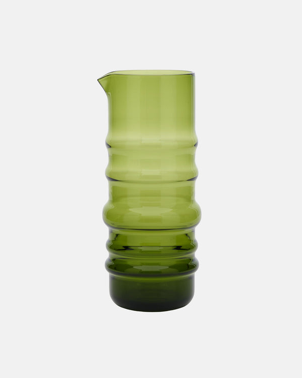 Marimekko Sukat Makkaralla Glass Pitcher 1 l – Warm Green