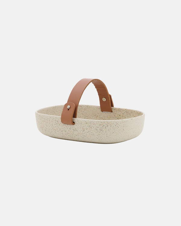 Marimekko Oiva / Koppa Serving Dish – Off-White / Multicolour