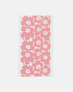 Marimekko Unikko Tablecloth 135 x 250 cm – White / Coral / Gold