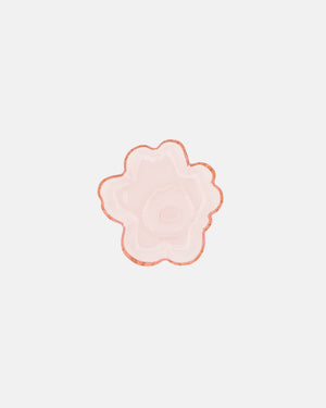 Marimekko Unikko Glass Plate 13 cm – Peach