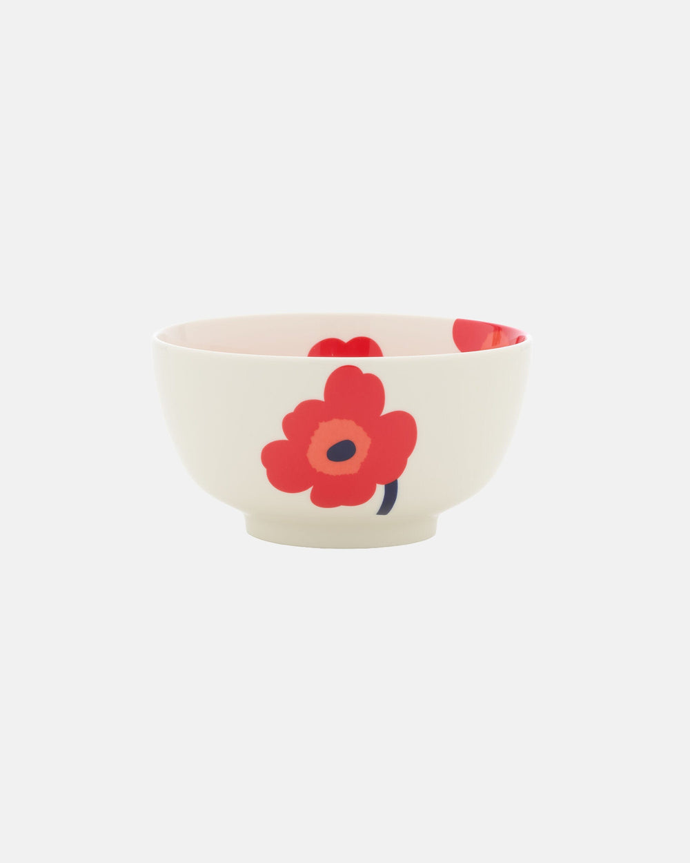 Marimekko Oiva / Unikko Bowl 9 dl – White / Red / Blue