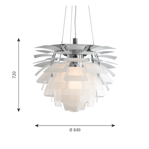  #clearglasssandblasted #Ø840