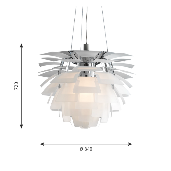  #clearglasssandblasted #Ø840