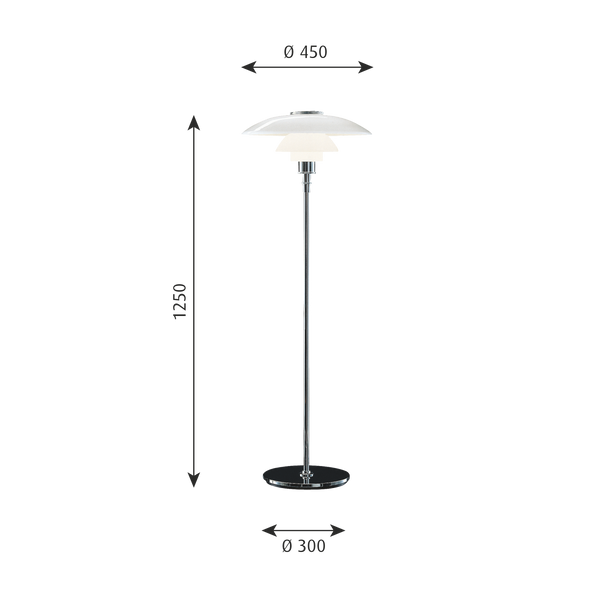 PH 4½-3½ Floor Lamp