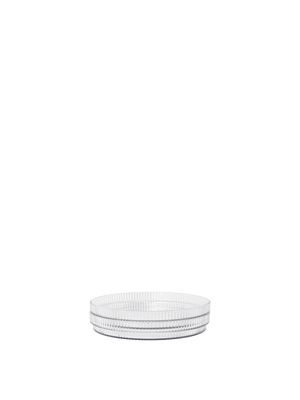 ferm LIVING Ripple Kids Plates – Set of 2 – Clear