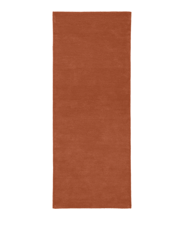 ferm LIVING Stille Tufted Runner 80 x 200 cm – Red Brown