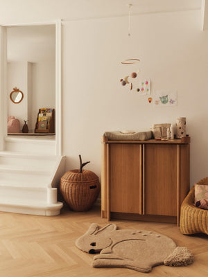 ferm LIVING Apple Braided Storage Extra Large – Natural