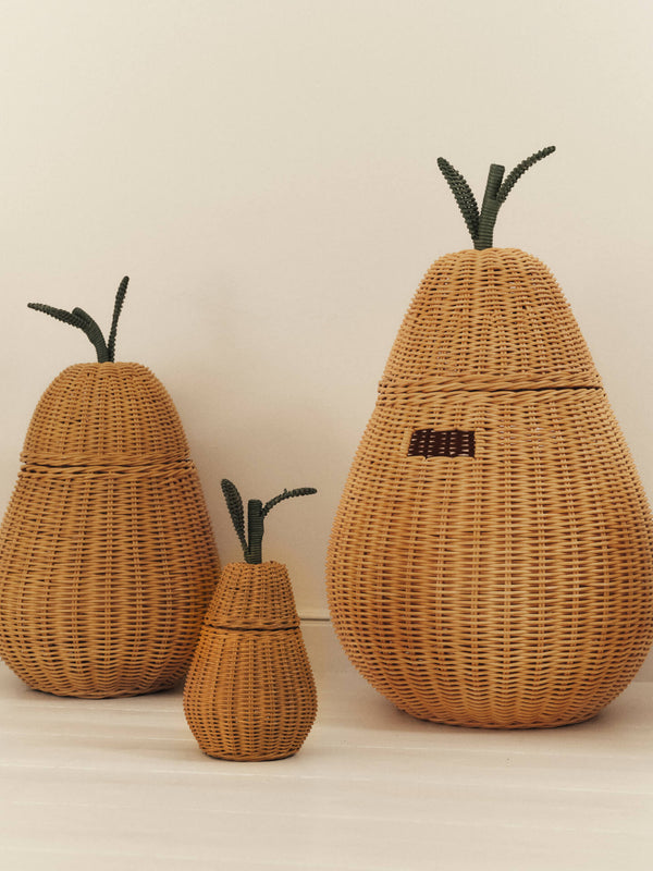 ferm LIVING Pear Braided Storage Extra Large – Natural