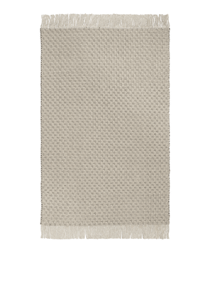 ferm LIVING Udo Rug 200 x 300 cm – Off-white / Black