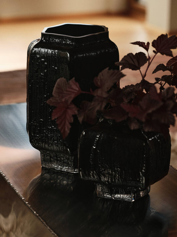 ferm LIVING Mokuri Vase H25 cm – Black