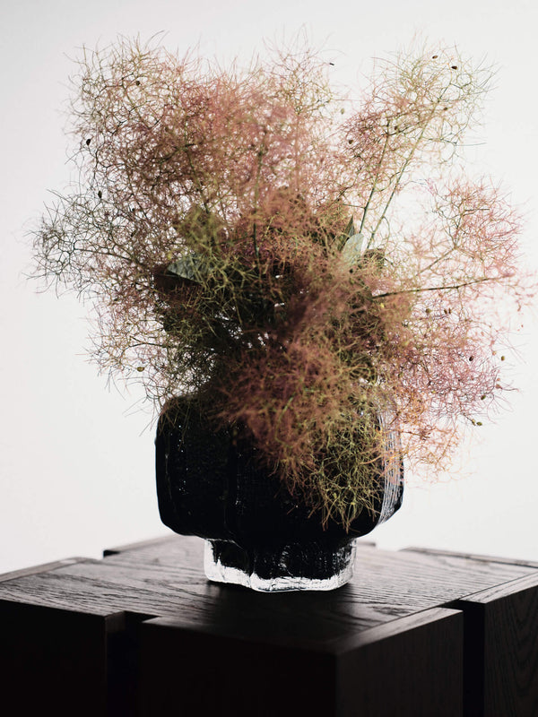 ferm LIVING Mokuri Vase H15 cm – Black