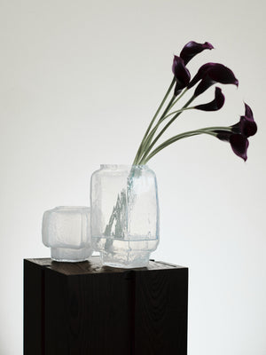 ferm LIVING Mokuri Vase H15 cm – White
