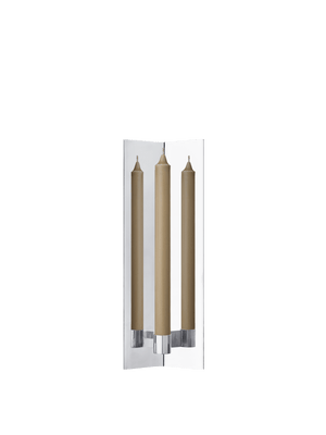 ferm LIVING Eddy Wall Candle Holder – Mirror Polished