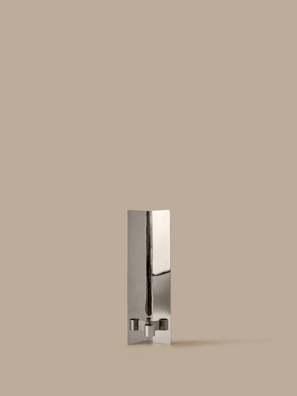 ferm LIVING Eddy Wall Candle Holder – Mirror Polished