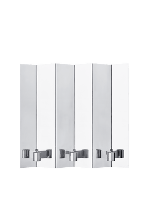 ferm LIVING Eddy 3 Wall Candle Holder – Mirror Polished