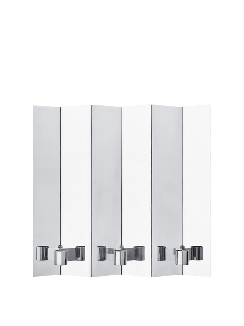 ferm LIVING Eddy 3 Wall Candle Holder – Mirror Polished