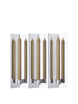 ferm LIVING Eddy 3 Wall Candle Holder – Mirror Polished