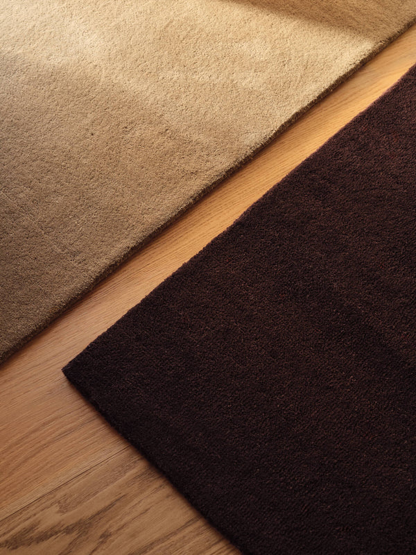 ferm LIVING Stille Tufted Runner 80 x 200 cm – Dark Pecan