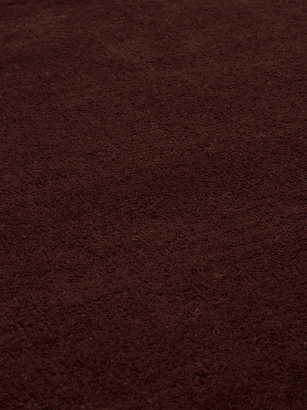 ferm LIVING Stille Tufted Rug 140 x 200 cm – Dark Pecan