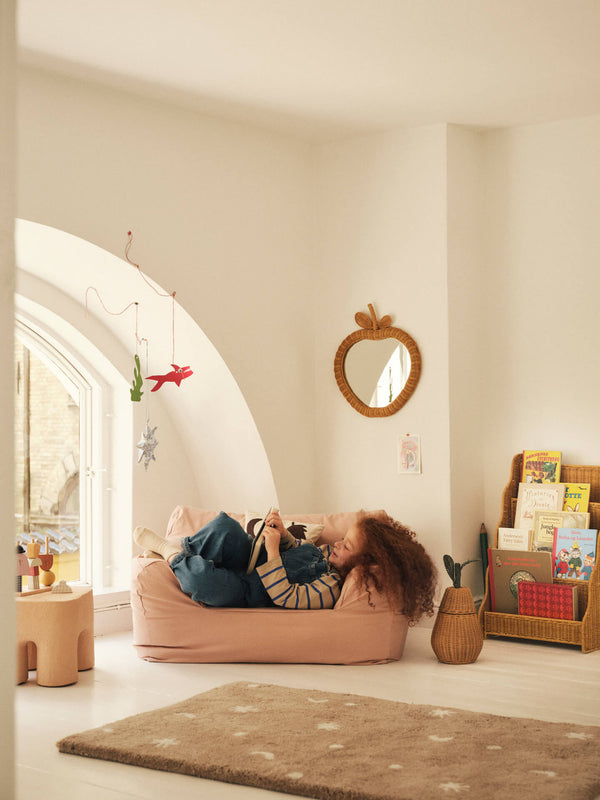 ferm LIVING Apple Braided Mirror – Natural