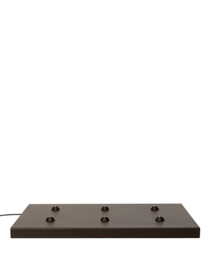 ferm LIVING Charging Tray 6 Lamps – Dark Chocolate