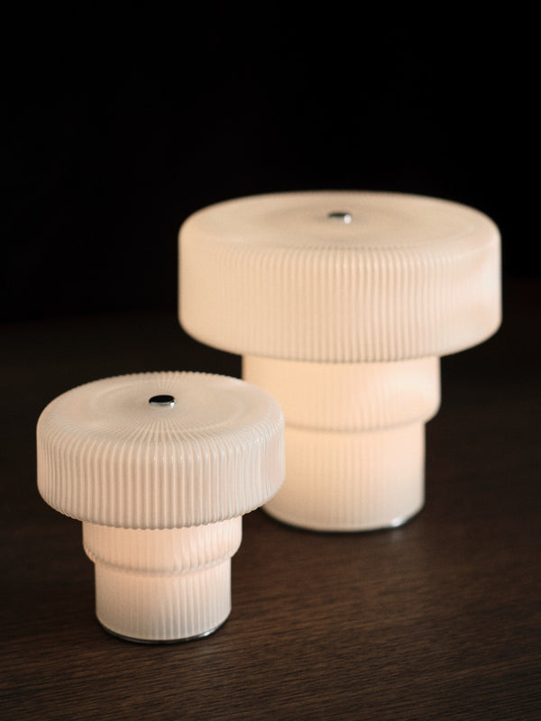 ferm LIVING Ripple Portable Lamp H16.5 cm