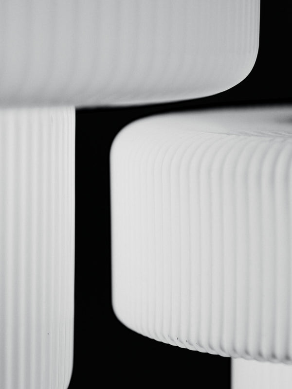 ferm LIVING Ripple Portable Lamp H16.5 cm