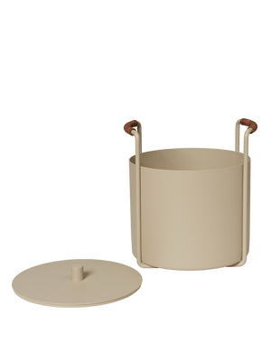 ferm LIVING Port Kindling and Ash Bucket – Cashmere