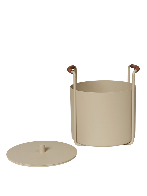 ferm LIVING Port Kindling and Ash Bucket – Cashmere