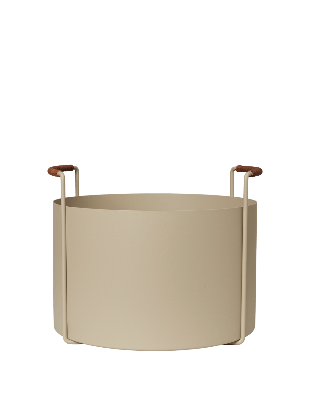 ferm LIVING Port Firewood Bucket – Cashmere
