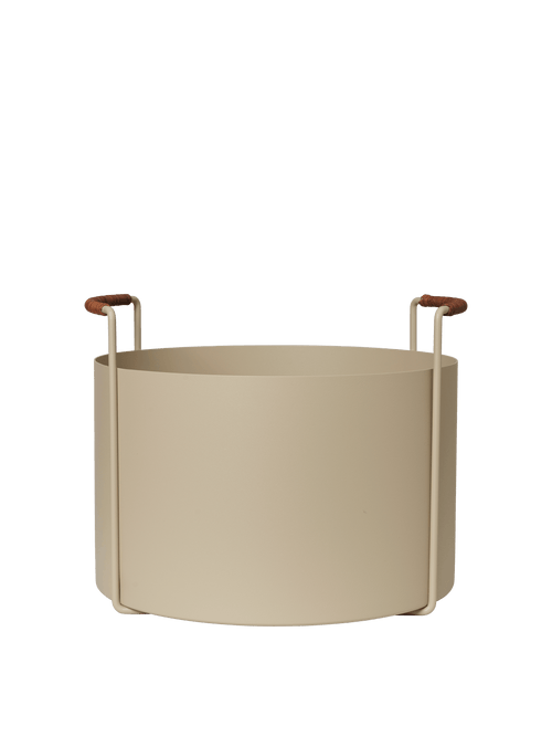 ferm LIVING Port Firewood Bucket – Cashmere