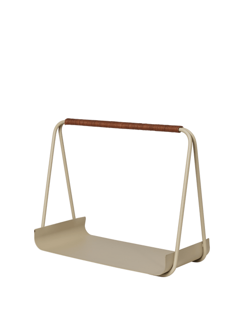 ferm LIVING Port Wood Basket – Cashmere