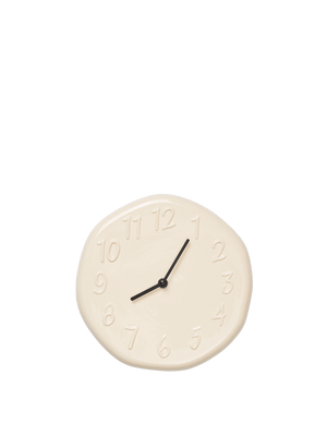 ferm LIVING Loopi Wall Clock – Cream