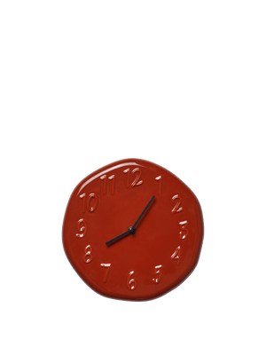 ferm LIVING Loopi Wall Clock – Baked Clay