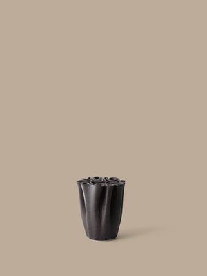 ferm LIVING Dedali Vase H18 cm – Dark Brown