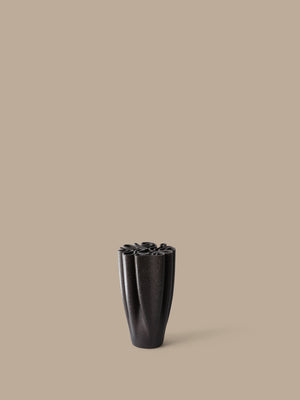 ferm LIVING Dedali Vase H25 cm – Dark Brown