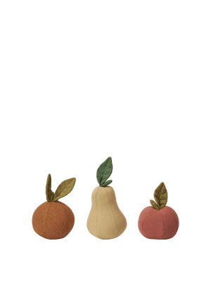 ferm LIVING Edi Play Fruits – Set of 3 – Multi