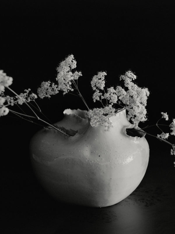 ferm LIVING Tereo Round Vase H18 cm