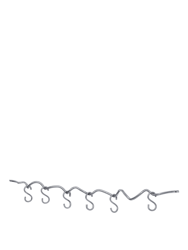 ferm LIVING Curvature Hanging Rail – Stainless Steel