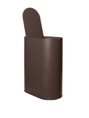 ferm LIVING Enkel Bin Medium – Dark Chocolate