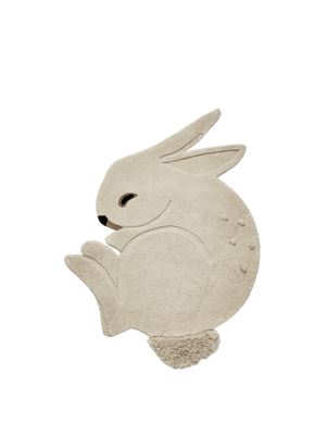ferm LIVING Rabbit Tufted Rug – Off-white