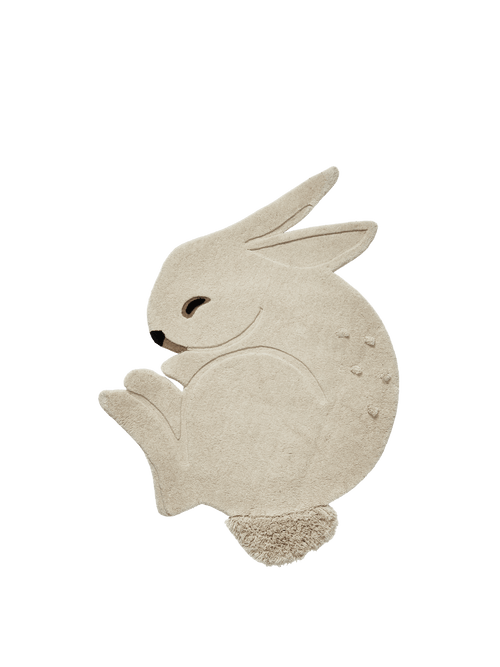 ferm LIVING Rabbit Tufted Rug – Off-white