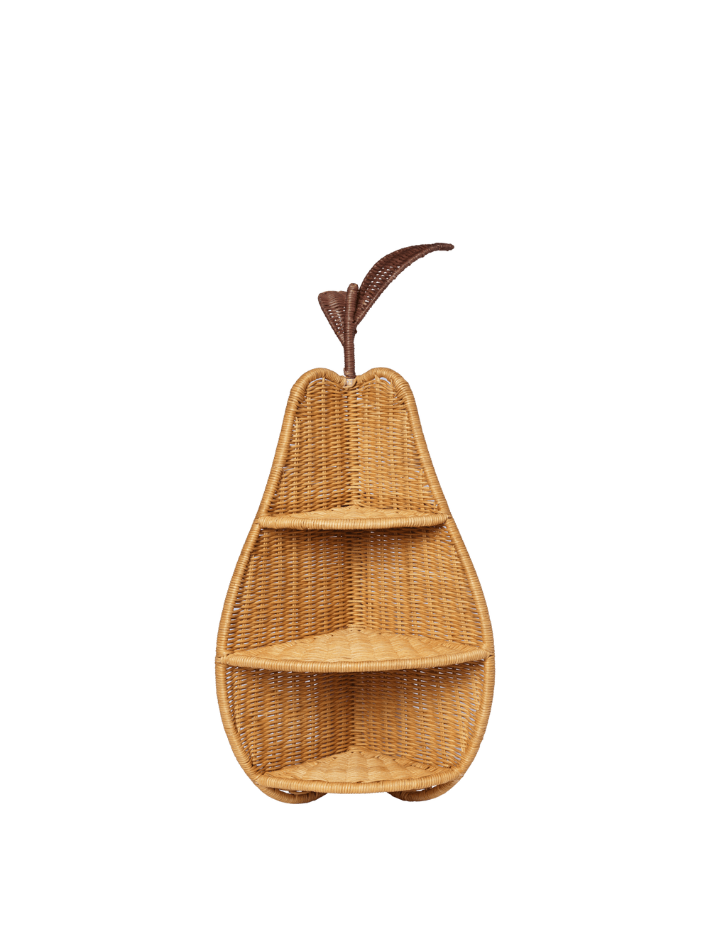 ferm LIVING Pear Braided Corner Shelf – Natural