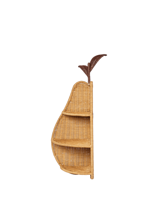 ferm LIVING Pear Braided Corner Shelf – Natural